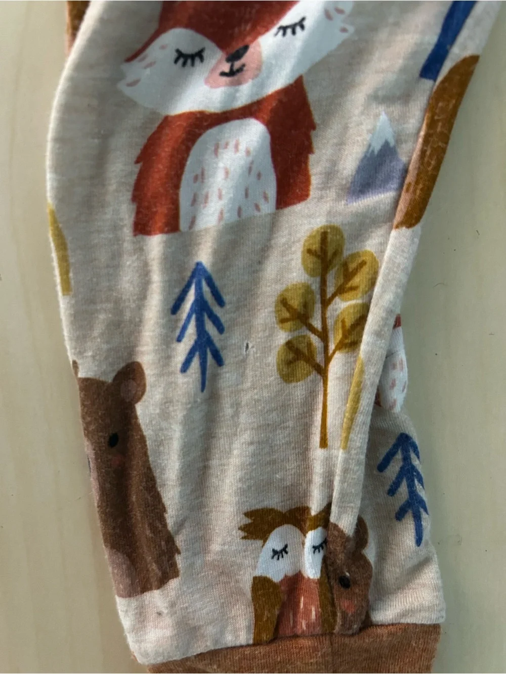 Little Sleepies Woodland Animals Zippie